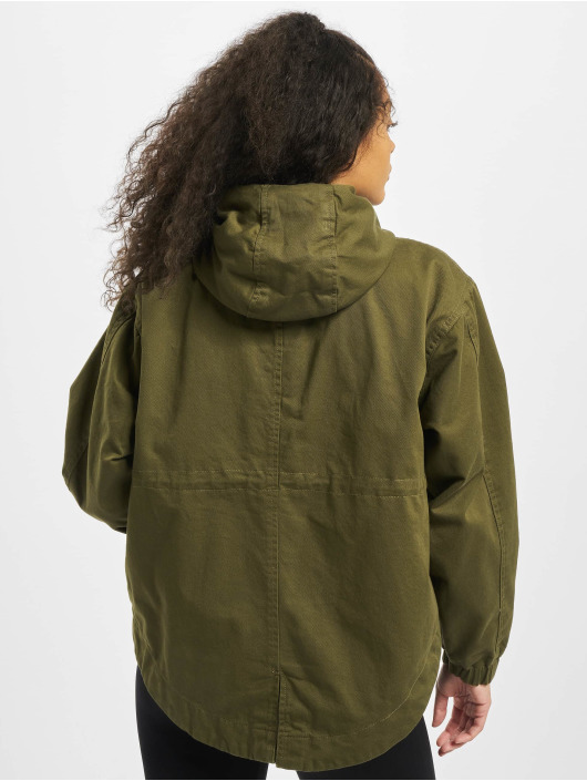 Urban Classics Damen Parka Ladies Oversized In Olive