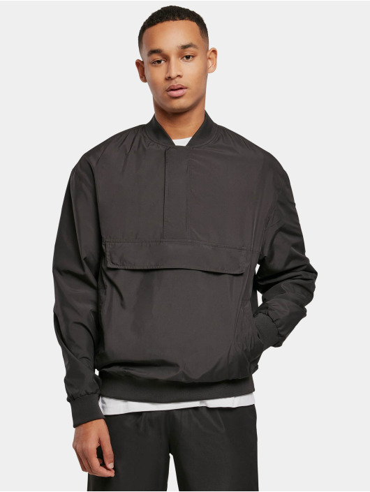 Urban Classics Pilottitakit Pullover Bomber musta