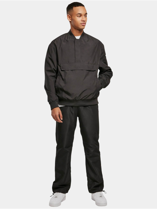 Urban Classics Pilottitakit Pullover Bomber musta