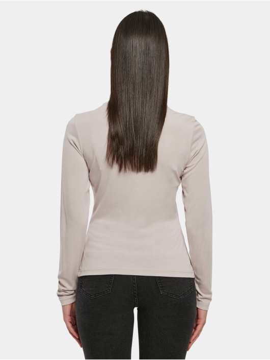 Urban Classics Pitkähihaiset paidat Ladies Modal Turtleneck harmaa