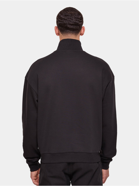 Urban Classics Pitkähihaiset paidat High Rib Neck Crew musta