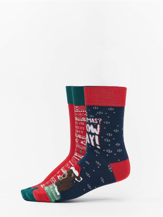 Urban Classics Ponožky Christmas pestrá
