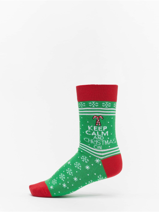 Urban Classics Ponožky Christmas Lama Mix pestrá