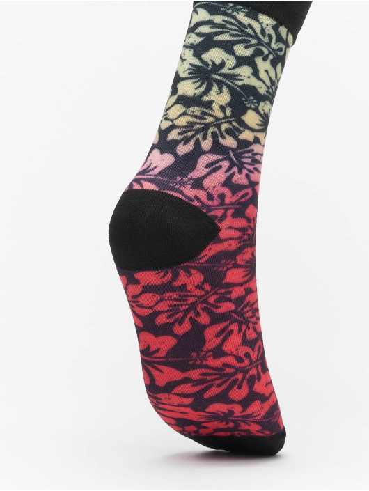 Urban Classics Ponožky Flower Socks 3-Pack èierna