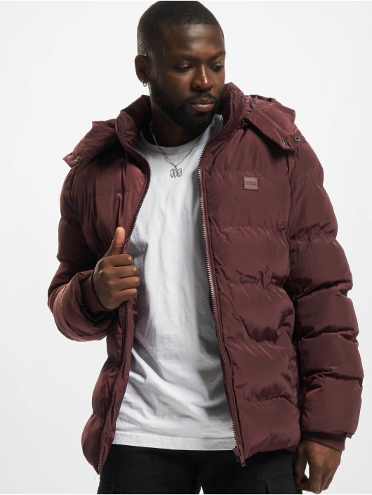 Urban Classics Puffer Jacket Hooded red