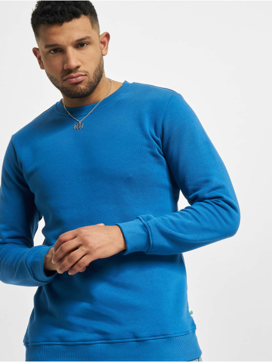 Urban Classics Herren Pullover Organic Basic in blau