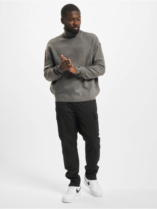Urban Classics Pullover Oversized Roll Neck grey