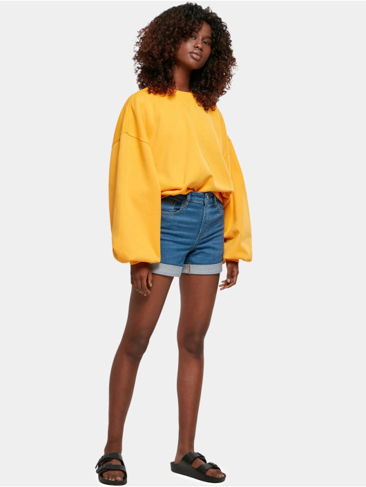 Urban Classics Pullover Ladies Oversized Triangle orange