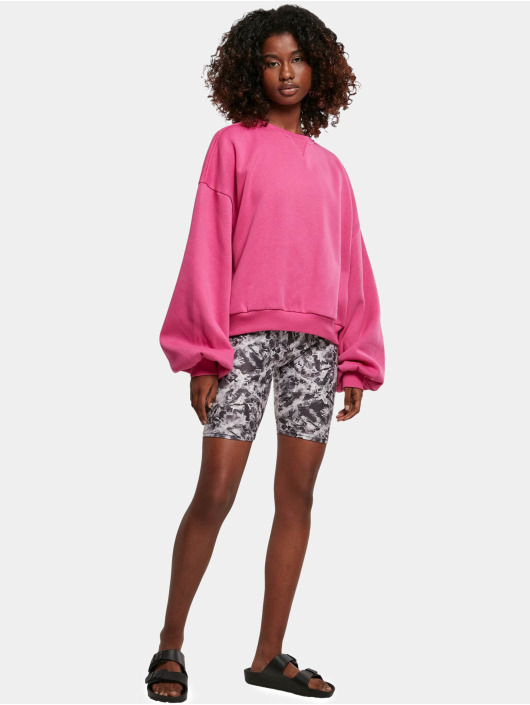 Urban Classics Pullover Ladies Oversized Triangle pink