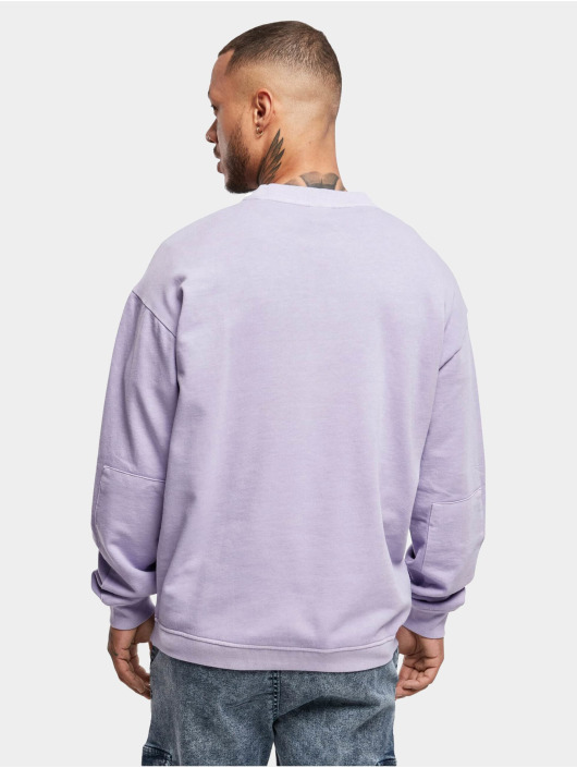 Urban Classics Pullover Pigment Dyed Crewneck purple