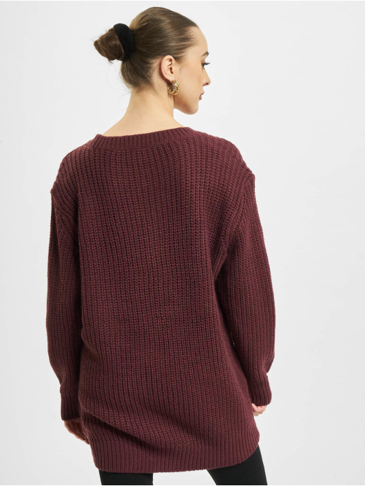 Urban Classics Pullover Basic Oversized rot