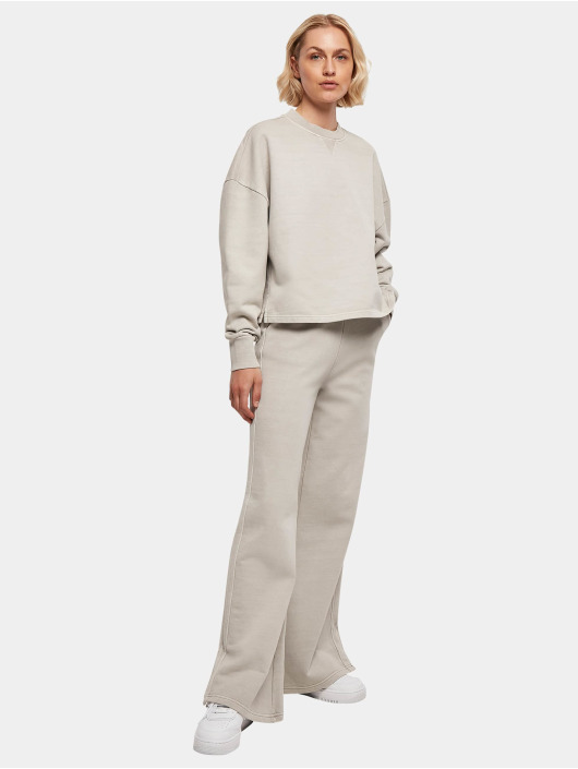 Urban Classics Puserot Ladies Heavy Terry Garment Dye harmaa