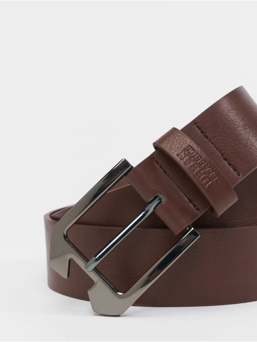 Urban Classics riem Bottle Opener bruin
