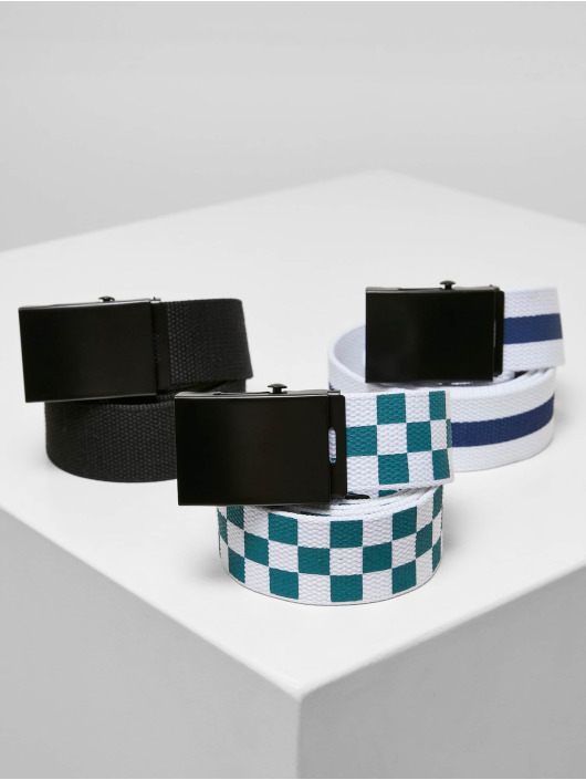 Urban Classics riem Belts Trio zwart