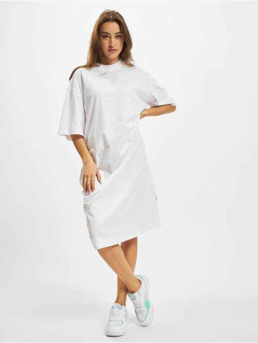 Urban Classics Robe Ladies Organic Long Oversized Tee blanc