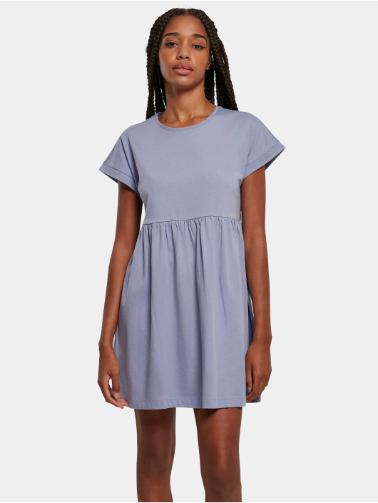 Urban Classics Robe Ladies Organic Empire Valance bleu