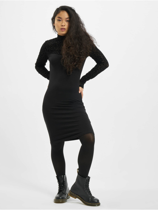 Urban Classics Robe Flock Lace Turtle noir