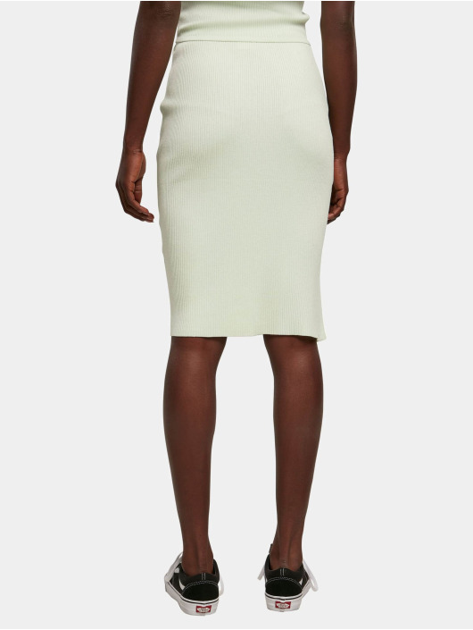 Urban Classics Rok Ladies Rib groen