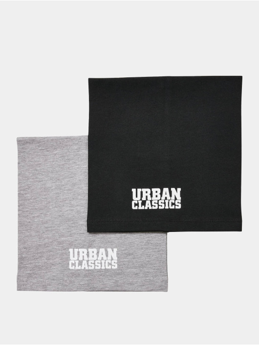 Urban Classics Scarve Logo Tube Kids 2-Pack black