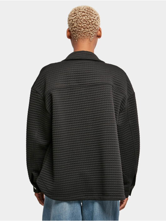Urban Classics Shirt Ladies Quilted Sweat black