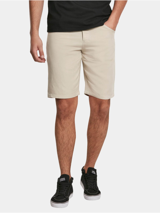 Urban Classics Short Viscose Twill beige