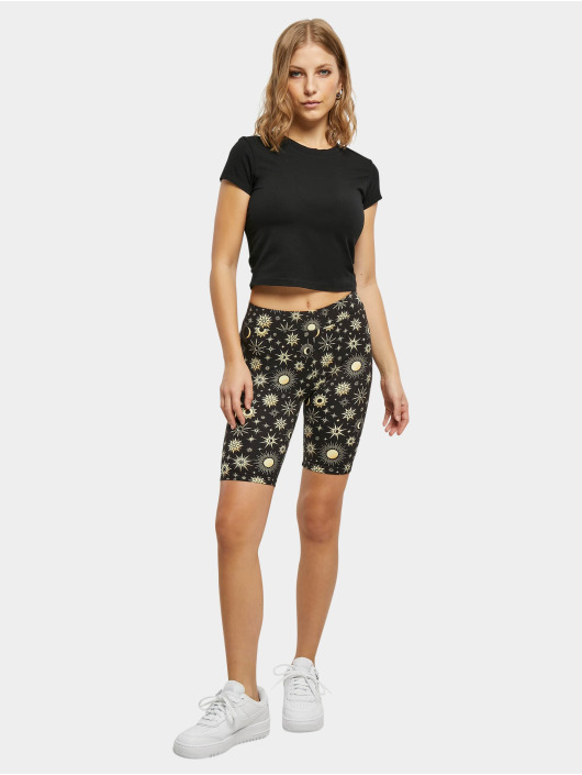 Urban Classics Short Ladies Soft Aop Cycle black