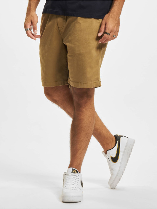 Urban Classics Short Stretch Twill Jogger brun