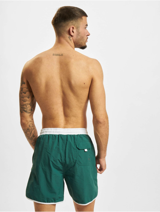 Urban Classics Short de bain Retro Swim blanc