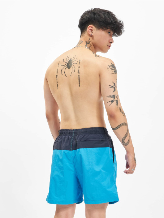 Urban Classics Short de bain Block Swim bleu