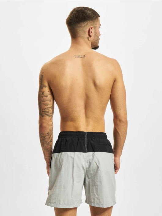 Urban Classics Short de bain Block Swim gris