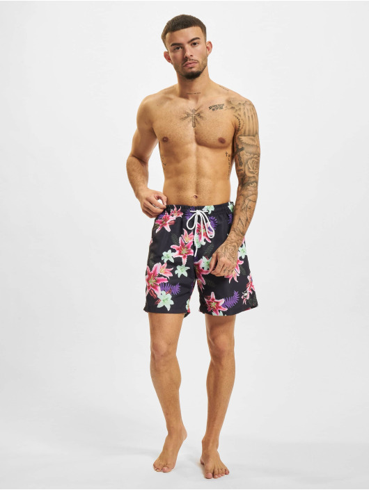 Urban Classics Short de bain Pattern multicolore