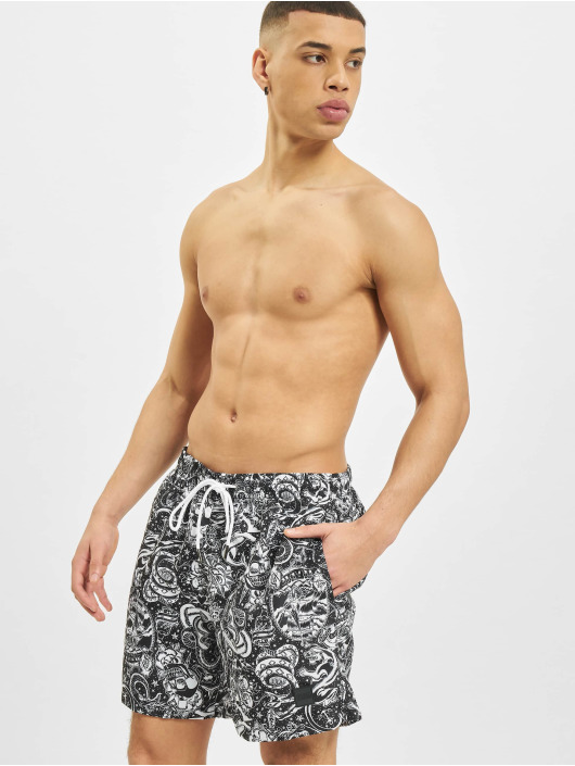 Urban Classics Short de bain Pattern noir