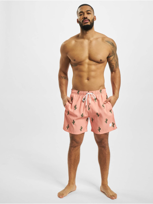 Urban Classics Short de bain Pattern  rose