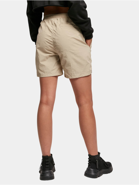 Urban Classics Short Ladies Crinkle Nylon grey