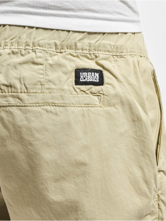 Urban Classics Shorts Straight Leg Chino With Belt beige