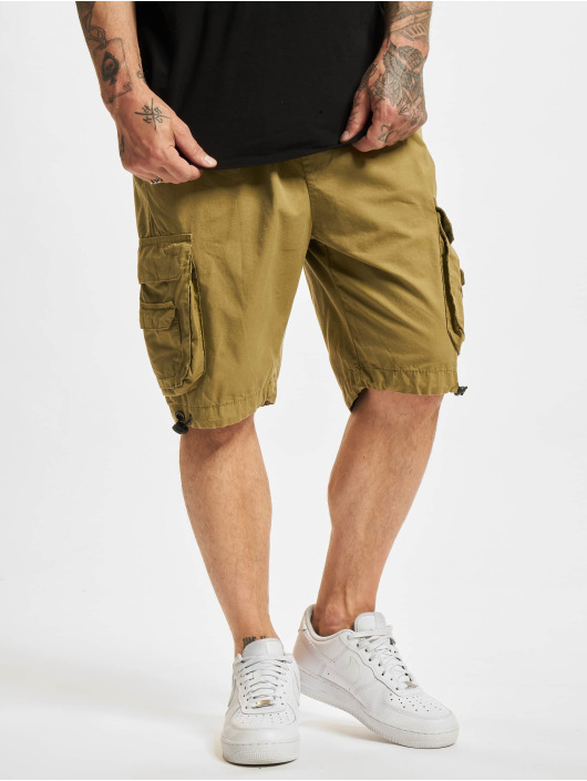 Urban Classics Herren Shorts Double Pocket in beige
