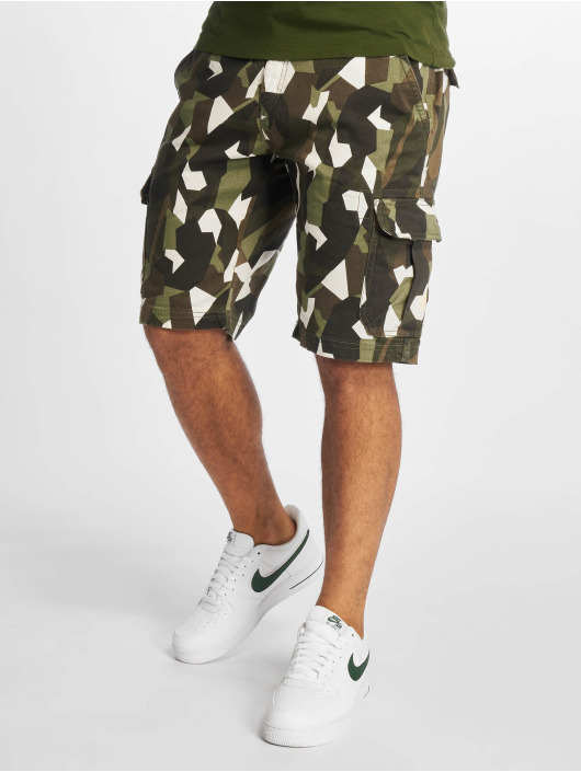 Urban Classics Shorts Geometric Stretch Twill camouflage