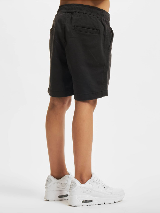 Urban Classics shorts Boys Strech Twill zwart