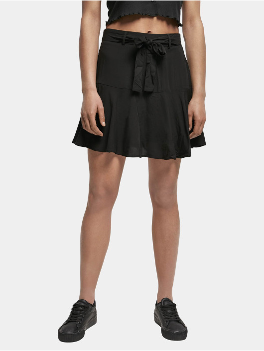 Urban Classics Skirt Ladies Viscose Mini black