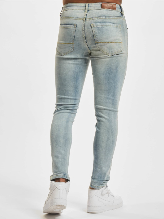 Urban Classics Slim Fit Jeans Slim Fit blå