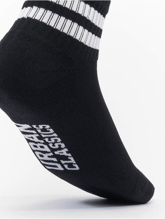 Urban Classics Socken Sporty Half Cuff Logo schwarz