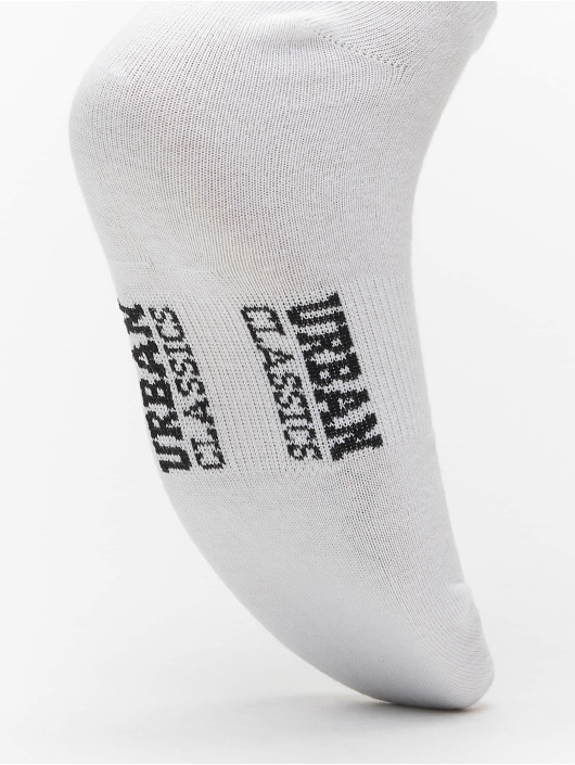 Urban Classics Socken 5-Pack Logo No Show weiß