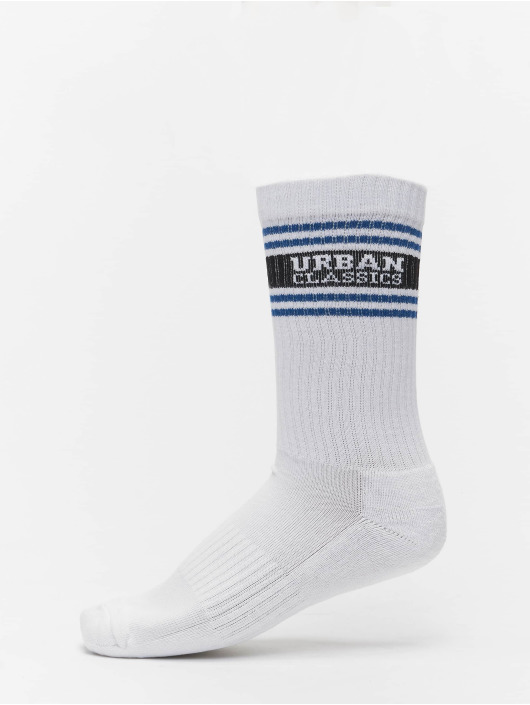 Urban Classics Socken Logo Stripe 4-Pack weiß