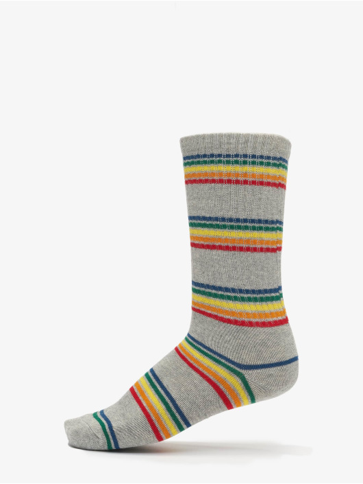 Urban Classics Socks Rainbow Stripes Socks 2-Pack black