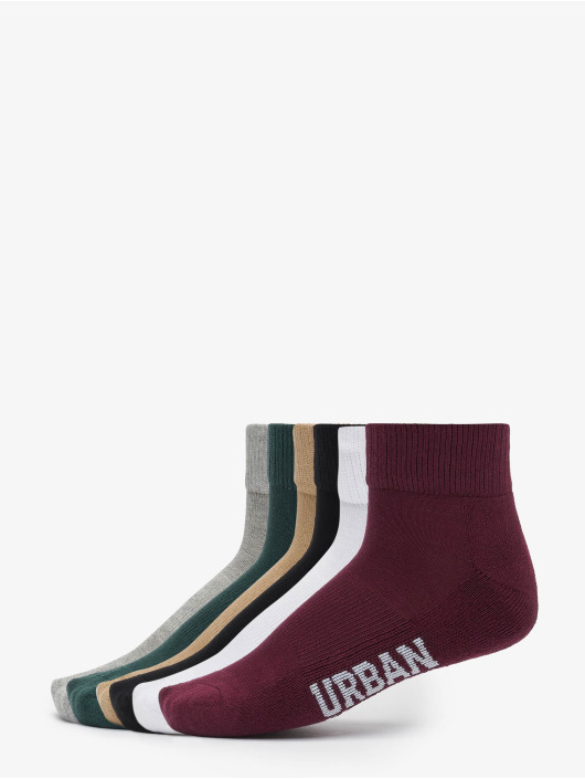 Urban Classics Socks High Sneaker 6-Pack colored