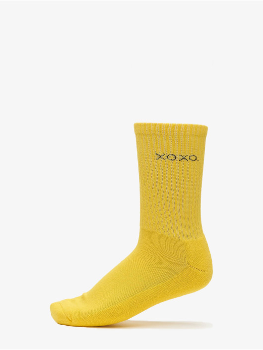 Urban Classics Socks Wording Socks 3-Pack yellow