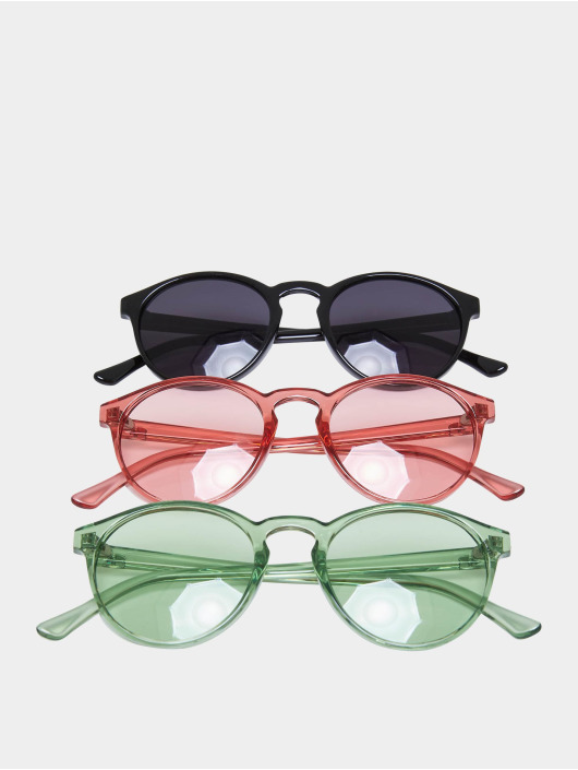 Urban Classics Solglasögon Sunglasses Cypress 3-Pack svart