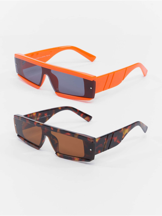 Urban Classics Sonnenbrille Alabama 2-Pack in orange