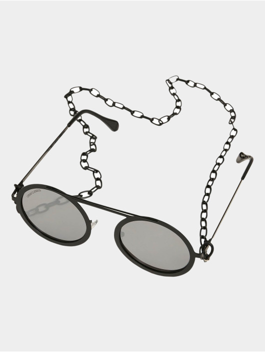 Urban Classics Sonnenbrille Chain in silberfarben