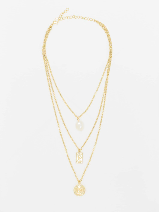 Urban Classics Herren Sonstige Layering Pearl Basic in goldfarben Urban Classics Herren Sonstige Layering Pearl Basic in goldfarben